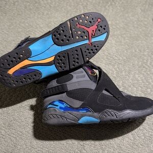 Nike Air Jordan 8 Retro “Aqua” (2015 release) in youth size 3Y